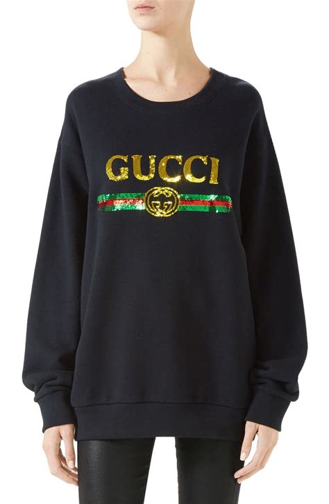 new gucci sweats|Gucci oversized sweatshirt.